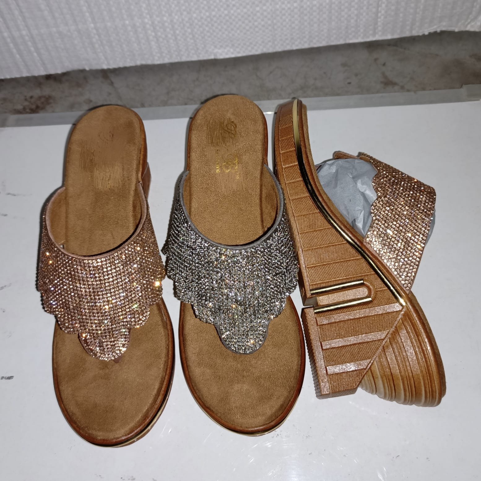 Fancy patch party wear chappal